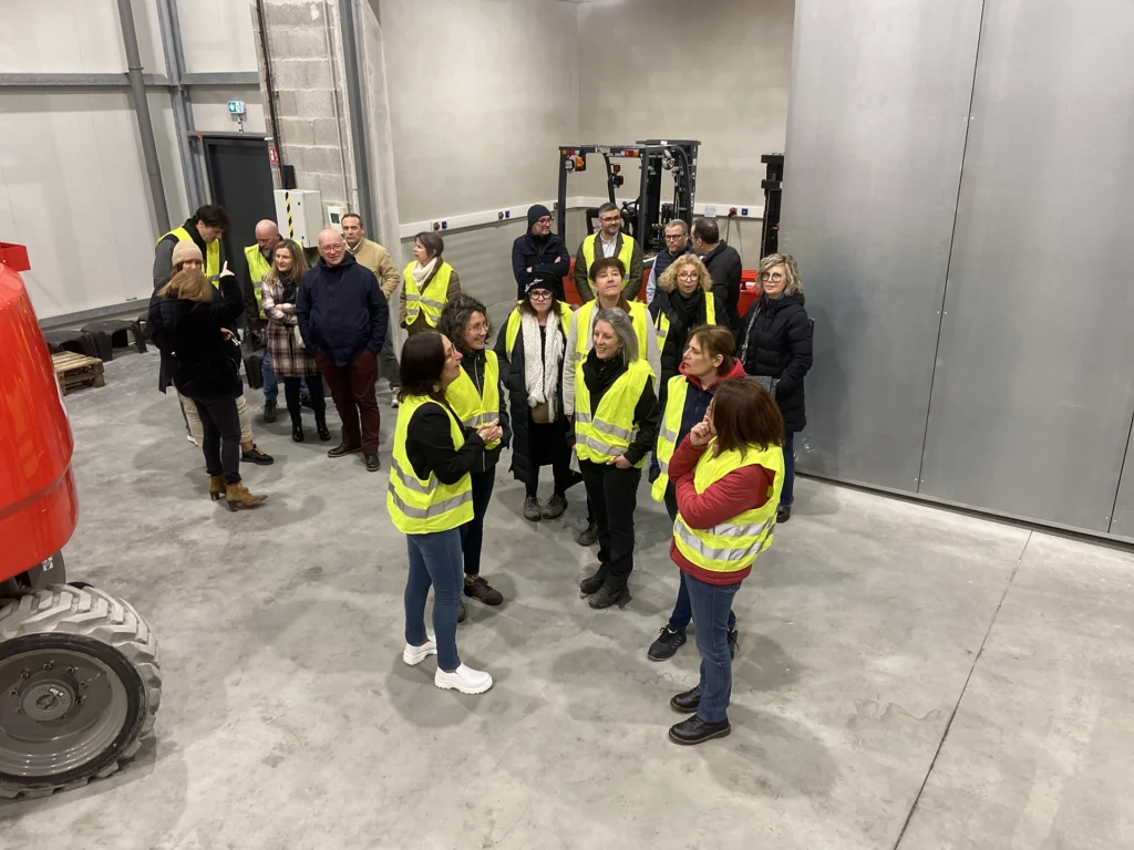 Les membres de CB2 en visite chez Hyprévia